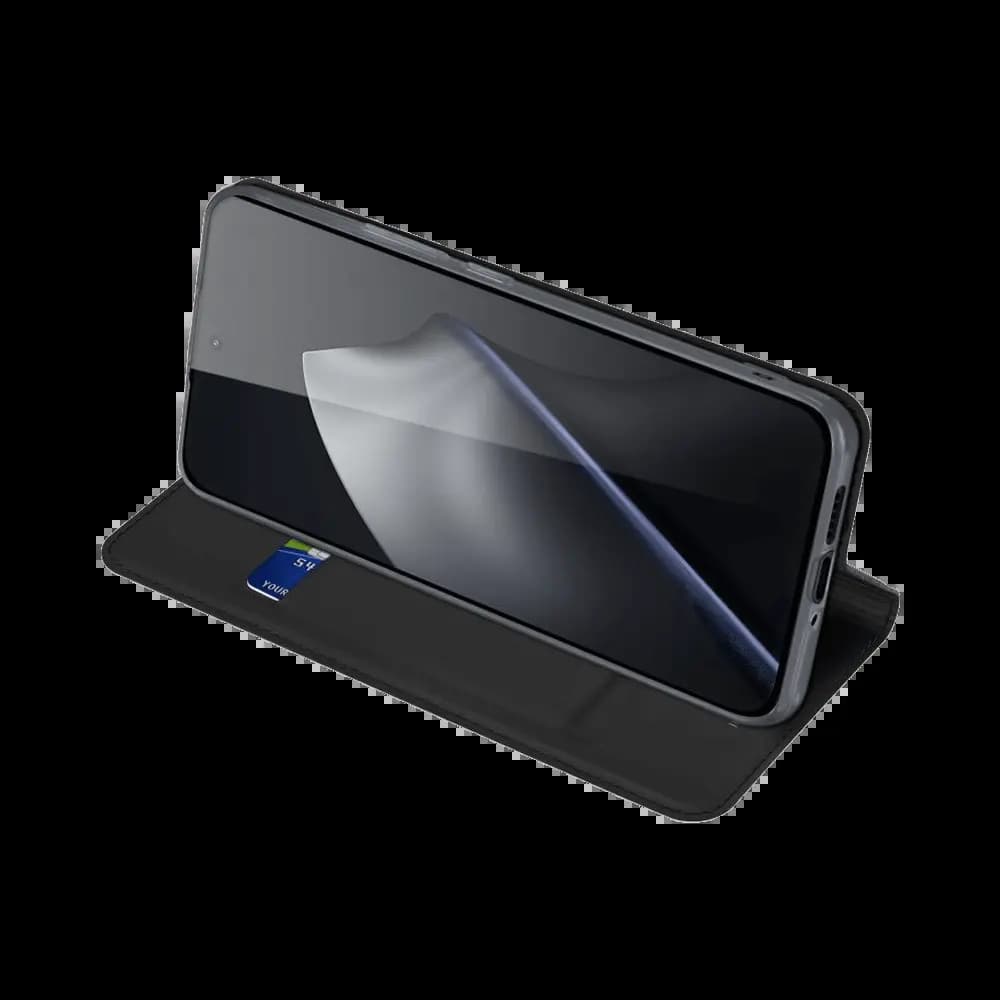 Housse folio Xiaomi 15T Pro porte-carte – Dux Ducis Skin Pro Bleu