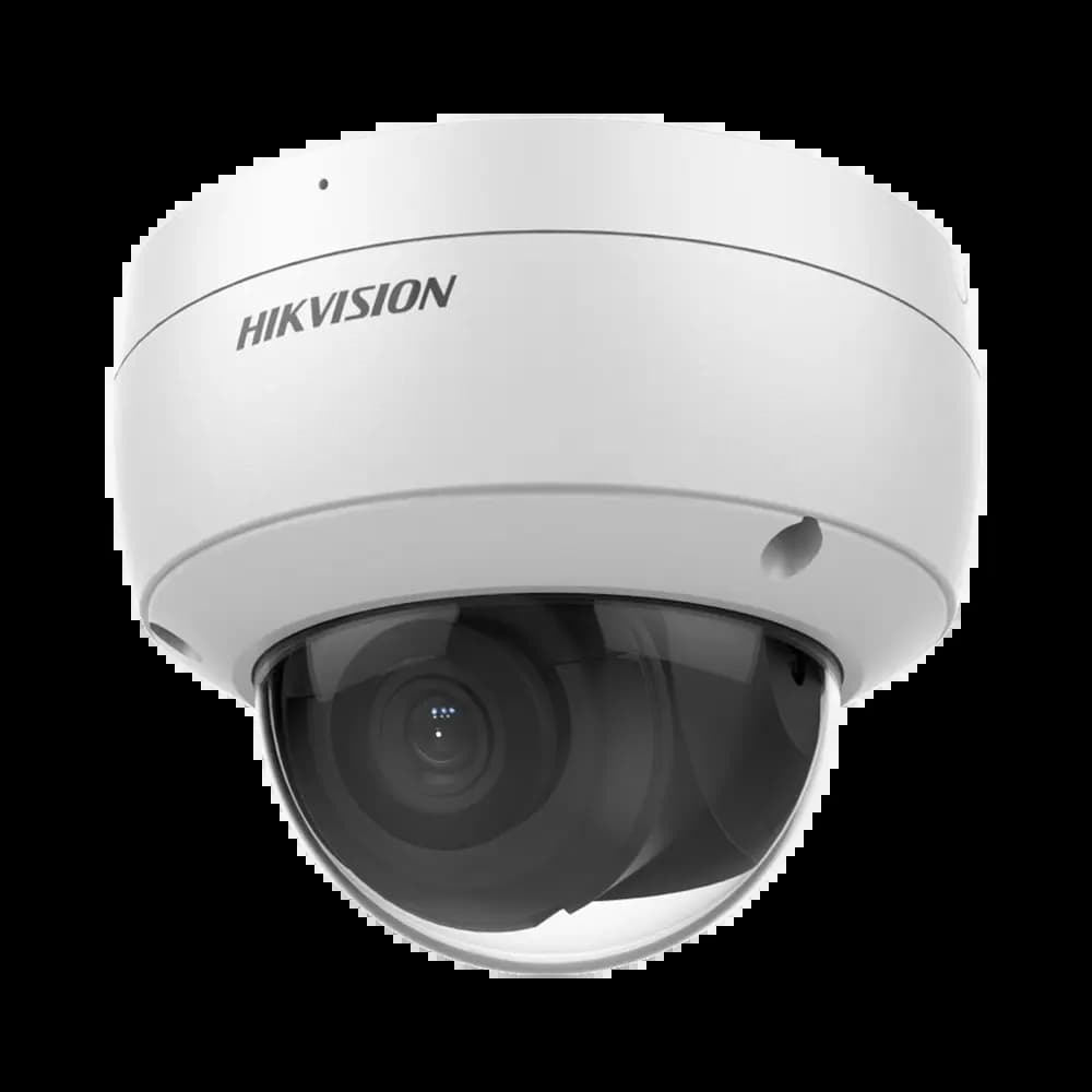 Caméra de Surveillance avec IA Hikvision (4mm) Dome 4MP DarkFighter & AcuSense Blanc