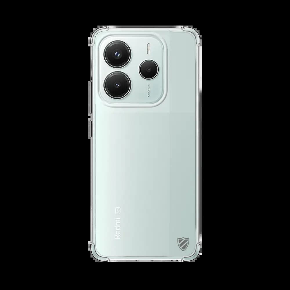 Coque Silicone Renforcée PROTECT pour Xiaomi Redmi Note 14 5G Transparent