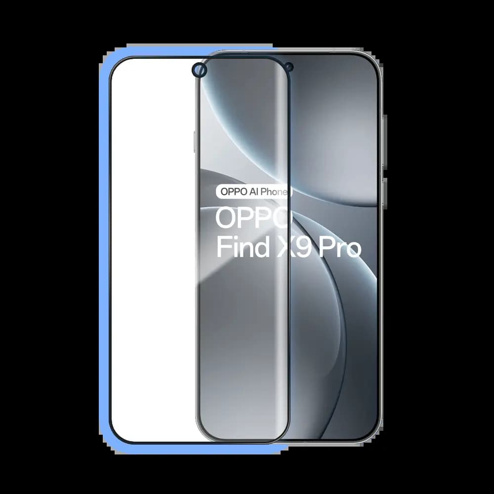 Verre trempé intégral OPPO Find X9 Pro – protection écran 9H – PROTECT Noir