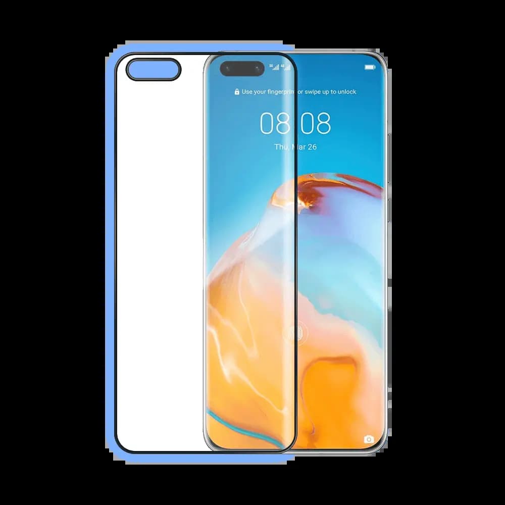 Verre trempé intégral 5D 9H – protection écran Huawei P40 Pro – PROTECT Noir