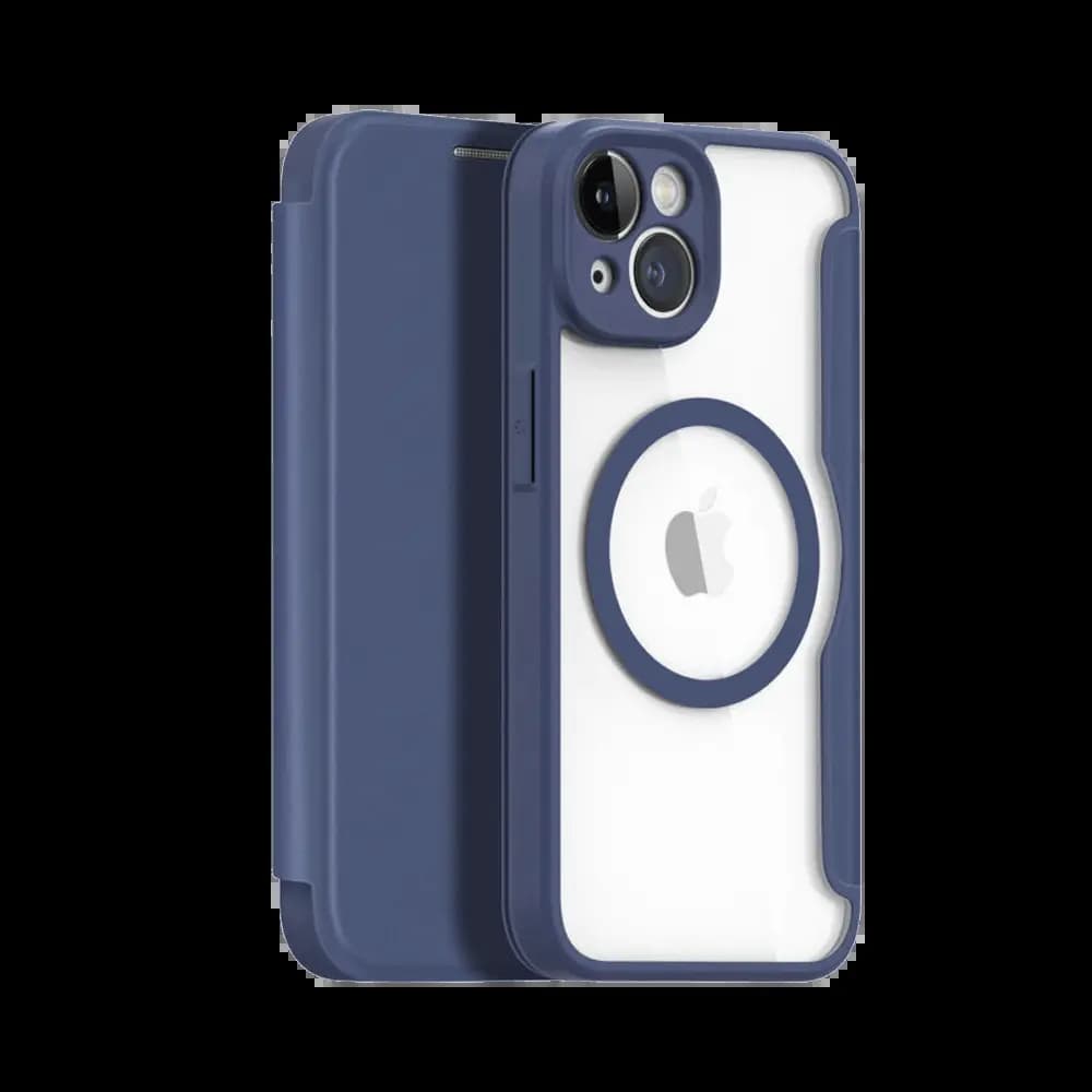 Housse de Protection Skin X Pro Dux Ducis pour Apple iPhone 14 Plus MagSafe Bleu