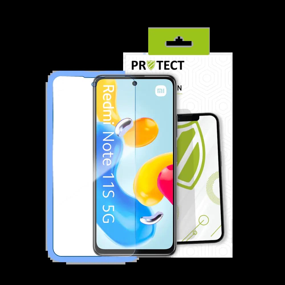 Verre trempé 9H – protection écran Xiaomi Redmi Note 11S 5G – PROTECT Transparent