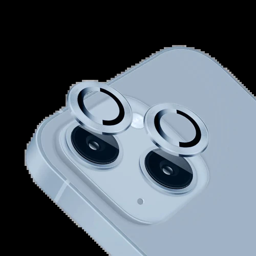 Protection lentille caméra iPhone 14 / 14 Plus - Bleu