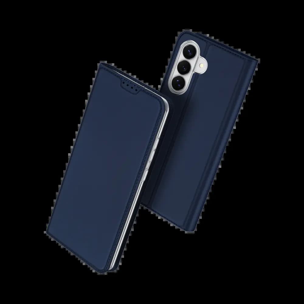 Housse folio Samsung Galaxy S26 porte-carte – Dux Ducis Skin Pro Bleu
