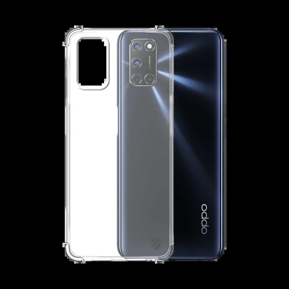 Coque Silicone Renforcée PROTECT pour OPPO A72 4G Transparent