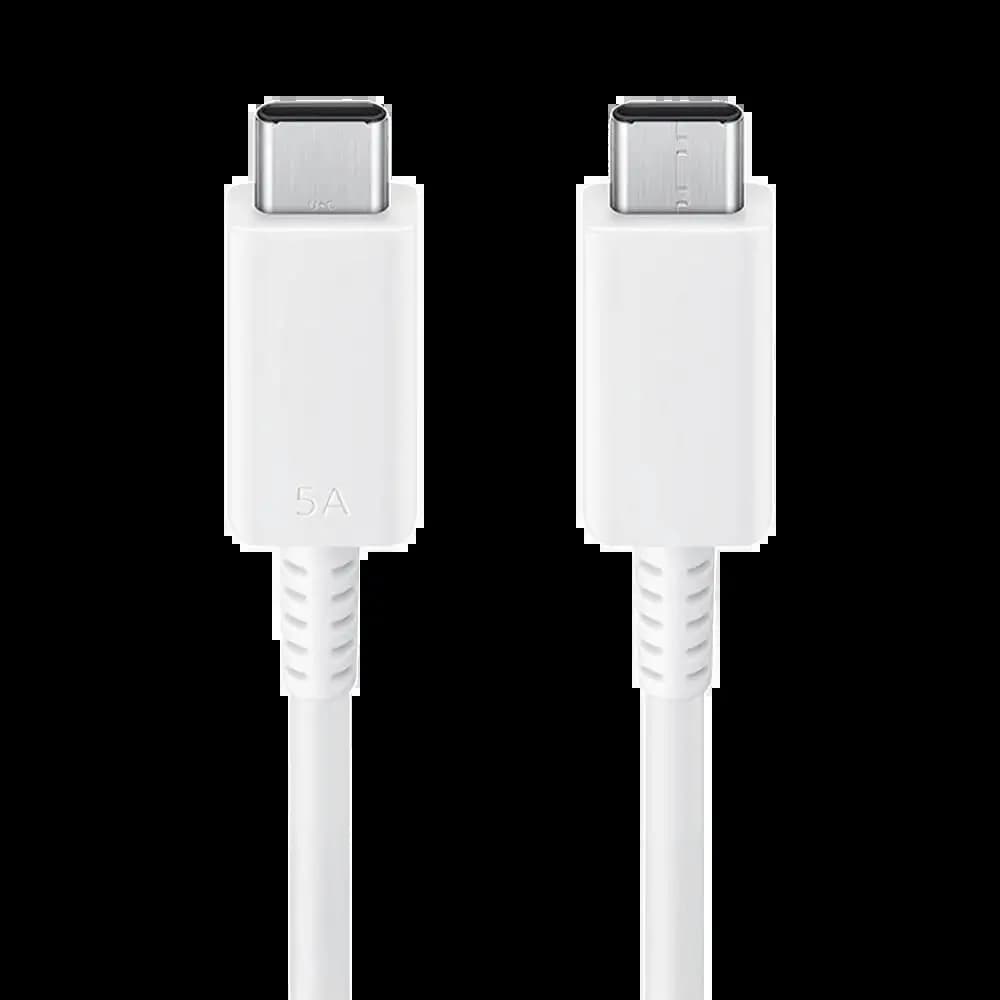 Câble Data USB-C vers USB-C Samsung EP-DX510JWEGEU 100W 1.8m Blanc