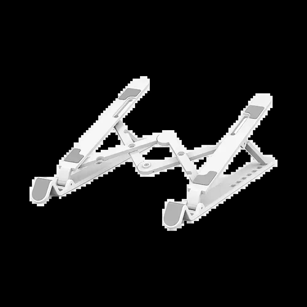 Support pour Ordinateur Portable & Tablette Wiwu Pliable Blanc