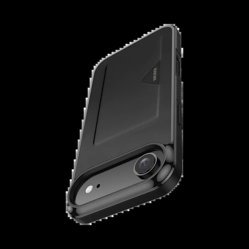  Coque de protection antichoc iPhone Air avec porte-carte intégré - Dux Ducis Pocard Noir