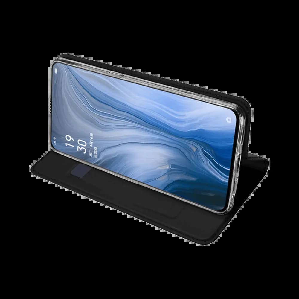 Housse folio OPPO Reno porte-carte – Dux Ducis Skin Pro Noir