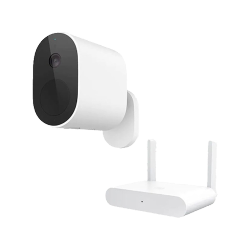 Caméra Surveillance Xiaomi Mi Wireless Outdoor Security 1080p Set Blanc