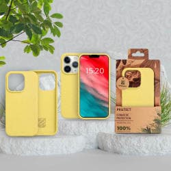 Coque Bambou Biodégradable PROTECT pour Apple iPhone 11 Pro Jaune