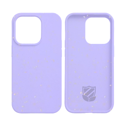 Coque Bambou Biodégradable PROTECT pour Apple iPhone 12 Mini Violet Clair