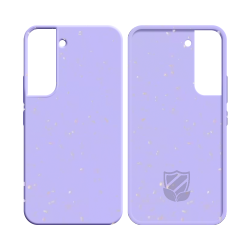 Coque Bambou Biodégradable PROTECT pour Samsung Galaxy S22+ Violet