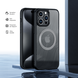 Coque de Protection MagSafe Dux Ducis pour Apple iPhone 15 Pro Noir