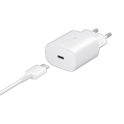 Chargeur Secteur USB-C Samsung 25W Blanc