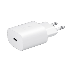 Chargeur Secteur USB-C Samsung 25W Blanc