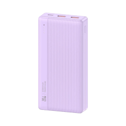 Batterie Externe Power Bank Usams 20000mAh PD 20W QC3.0 Violet