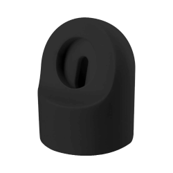 Support Silicone pour Pad de Charge Apple Watch Noir