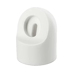 Support Silicone pour Pad de Charge Apple Watch Blanc