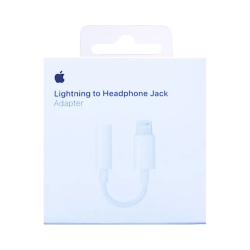 Adaptateur Lightning vers Jack Apple Blanc