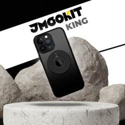 Coque de Protection MagSafe JMGOKIT pour Apple iPhone 15 Pro Max Noir