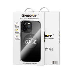 Coque de Protection MagSafe JMGOKIT pour Apple iPhone 14 Pro Noir