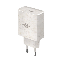 Chargeur Secteur Type-C CONNECT Eco-Friendly 20W Beige