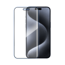 Verre Trempé Intégral PROTECT pour Apple iPhone 15 Pro Noir