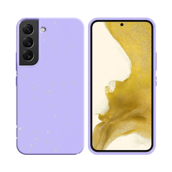 Coque Bambou Biodégradable PROTECT pour Samsung Galaxy S22+ Violet