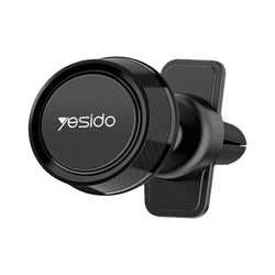 Support Smartphone Magnétique pour Voiture Yesido Noir