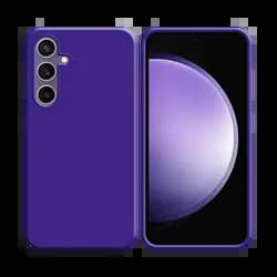 Coque Silicone Compatible pour Samsung Galaxy S23 FE Mauve