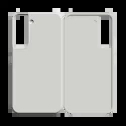 Coque Silicone Compatible pour Samsung Galaxy S21 5G Blanc