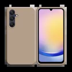 Coque Silicone Compatible pour Samsung Galaxy A25 5G A256 (#18) Rose Gold