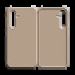 Coque Silicone Compatible pour Samsung Galaxy A25 5G A256 (#18) Rose Gold