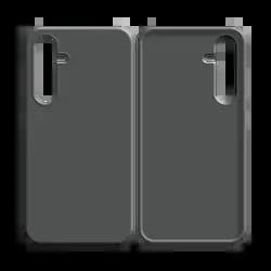 Coque Silicone Compatible pour Samsung Galaxy A54 5G Gris
