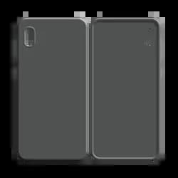 Coque Silicone Compatible pour Samsung Galaxy A10 Gris
