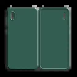 Coque Silicone Compatible pour Samsung Galaxy A10 Vert Foncé