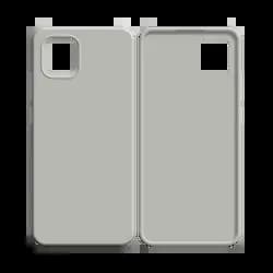 Coque Silicone Compatible pour Samsung Galaxy A03 Blanc