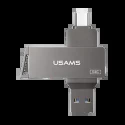 Clé USB 3.0 + Type C Usams 64 Go Noir