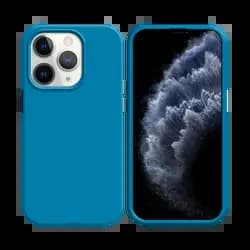 Coque Silicone Compatible pour Apple iPhone 11 Pro Bleu Ciel