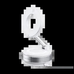 Support pour Smartphone Magnétique avec Fixation Ventouse Blanc