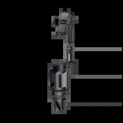 Support Smartphone pour Voiture avec Porte Gobelet Yesido   Noir