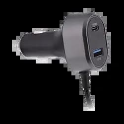 Chargeur Allume-Cigare T'nb avec Rallonge (2x USB + 3x USB-C) 98W