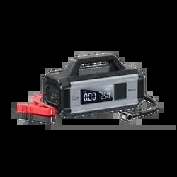 Booster pour Batterie Voiture Yesido 10000mAh avec Gonfleur pour Voiture, Vélo et Ballon Noir