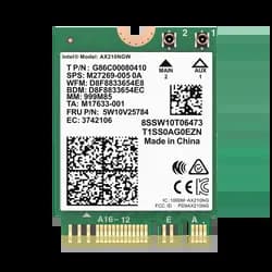 Carte WiFi PCI-E Comfast + Bluetooth (5374 Mbps)