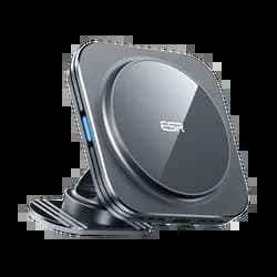 Support Smartphone Chargeur à Induction pour Voiture ESR Qi2 Dashboard 15W Noir