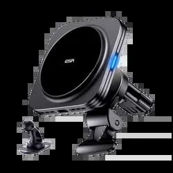 Support Smartphone Chargeur à Induction pour Voiture ESR 15W Noir